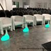 Led журнальный столик "Капля"